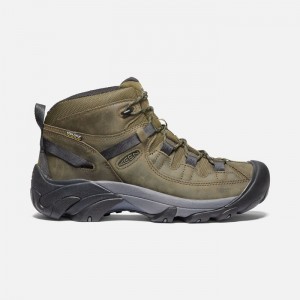 KEEN รุ่น M-TARGHEE II MID WP (DARK OLIVE/BLACK)