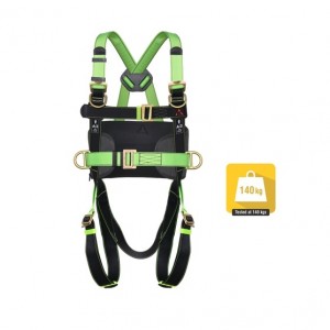 KARAM ชุดสายรัดลำตัวชนิดเต็มตัว (full body harness) พร้อมชุดเข็มขัดสำหรับงาน work positioning รุ่น PN01