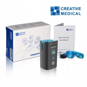 Creative Medical Pulse Oximeter เครื่องวัดออกซิเจนในเลือดที่ปลายนิ้ว รุ่น PC-60F