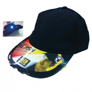 10SNSLEDCAP-BLK