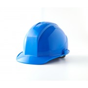 Synos หมวกนิรภัย รุ่น V3 สีน้ำเงิน ปรับหมุน 6 จุด SCREEN LOGO SYNOS ด้านหลังหมวก