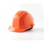 Synos หมวกนิรภัย รุ่น V3 สีส้ม ปรับหมุน 6 จุด SCREEN LOGO SYNOS ด้านหลังหมวก