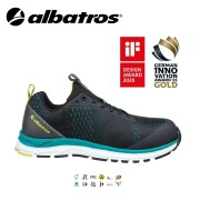 รองเท้าเซฟตี้ ALBATROS รุ่น AER55 IMPULSE BLACK BLUE LOW