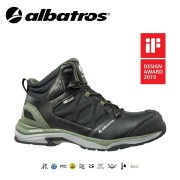 รองเท้าเซฟตี้ ALBATROS รุ่น ULTRATRAIL OLIVE CTX MID