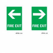 ป้ายเครื่องหมาย Fire Exit