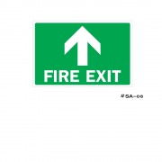 ป้ายเครื่องหมาย Fire Exit