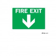 ป้ายเครื่องหมาย Fire Exit